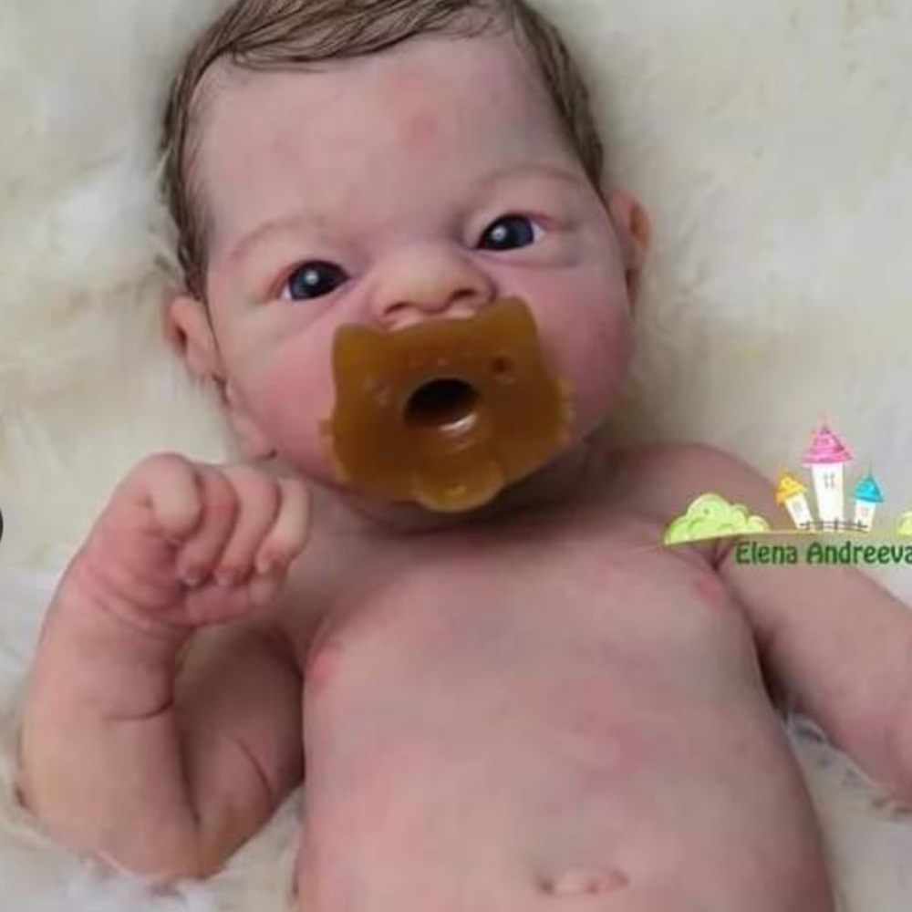 Silicone baby Leon by Elena andreeva